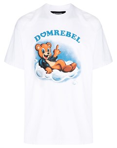 Футболка с логотипом Domrebel