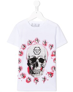 Футболка с логотипом Philipp plein junior