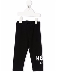 Легинсы с логотипом Msgm kids