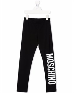 Легинсы с логотипом Moschino kids