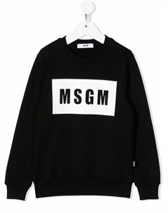 Толстовка с логотипом Msgm kids