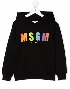 Худи с логотипом Msgm kids