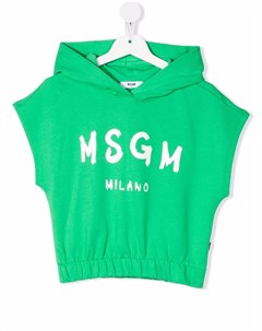 Худи с логотипом Msgm kids