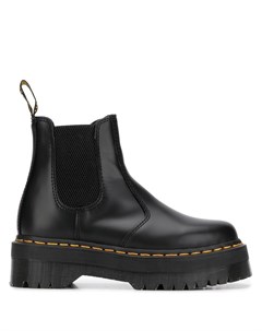 Ботинки с контрастной строчкой Dr. martens