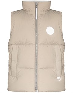 Дутый жилет Everett с нашивкой логотипом Canada goose