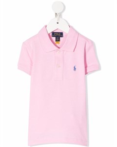 Рубашка поло с вышитым логотипом Ralph lauren kids