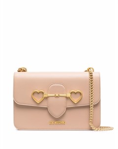 Сумка на плечо с пряжкой Love moschino