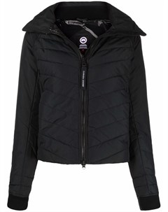 Пуховик с нашивкой логотипом Canada goose