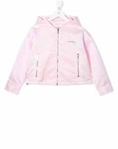 Куртка с капюшоном и логотипом 4G Givenchy kids