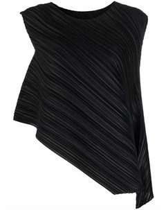 Блузка WRAPPING асимметричного кроя без рукавов Pleats please issey miyake