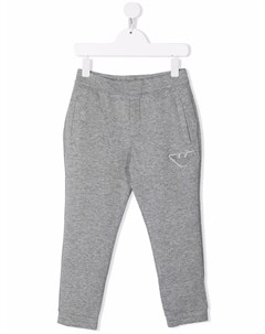 Спортивные брюки с вышитым логотипом Emporio armani kids