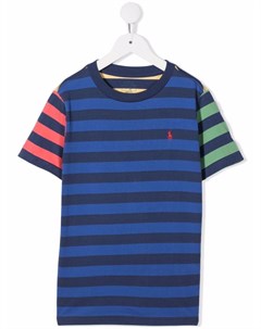 Футболка Pony в полоску Ralph lauren kids