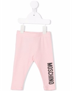 Легинсы с логотипом Moschino kids