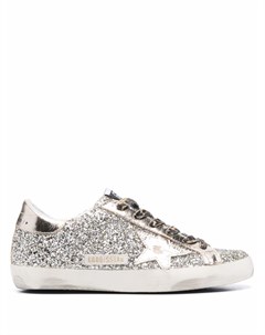 Кеды Super Star с блестками Golden goose