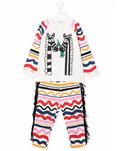 Спортивный костюм с принтом Stella mccartney kids