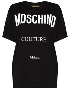 Футболка с логотипом Moschino