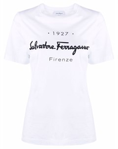 Футболка с логотипом 1927 Salvatore ferragamo