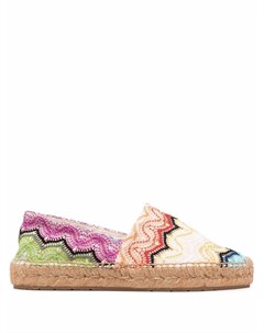 Эспадрильи с узором зигзаг Missoni