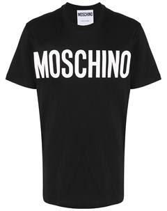 Футболка с логотипом Moschino