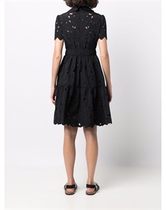 Платье с вырезами и вышивкой Red valentino