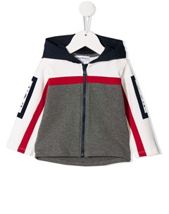 Куртка в стиле колор блок с капюшоном Emporio armani kids