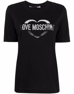 Футболка с логотипом Love moschino