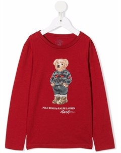 Топ Teddy Bear с длинными рукавами Ralph lauren kids