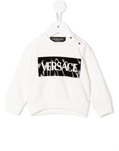 Свитер с логотипом Versace kids