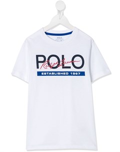 Футболка с принтом Ralph lauren kids