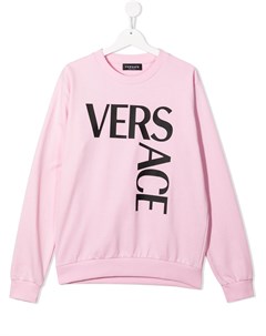 Толстовка с логотипом Versace kids