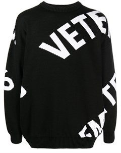 Джемпер с логотипом Vetements