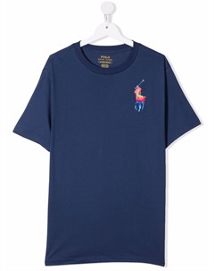 Футболка с вышивкой Polo Pony Ralph lauren kids