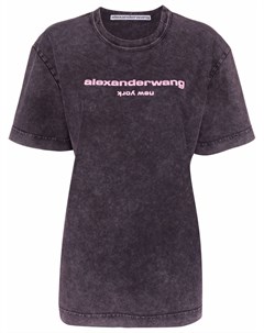 Футболка с логотипом Alexander wang