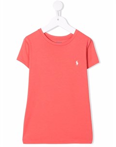 Футболка с вышитым логотипом Ralph lauren kids