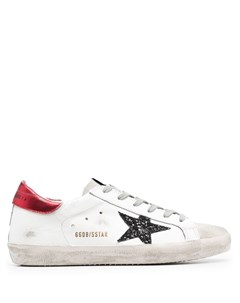 Кеды с нашивками Golden goose