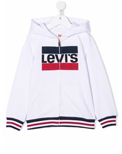 Худи на молнии с логотипом Levi's kids