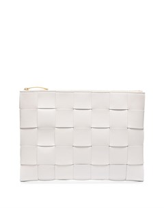 Клатч Pouch с плетением Intrecciato Bottega veneta