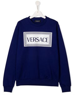 Толстовка с логотипом Versace kids