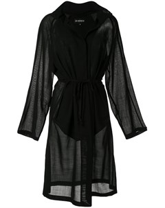 Прозрачное пальто с поясом Ann demeulemeester