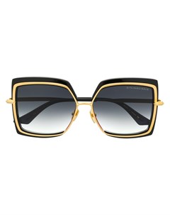 Солнцезащитные очки в крупной квадратной оправе Dita eyewear