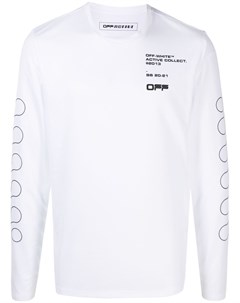 Футболка с длинными рукавами и принтом Off-white