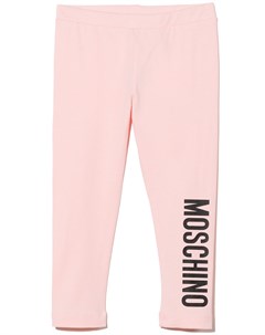 Легинсы с логотипом Moschino kids