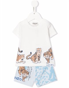 Спортивный костюм с графичным принтом Kenzo kids