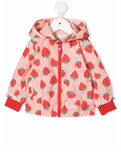 Куртка с капюшоном и принтом Stella mccartney kids