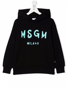 Худи с логотипом Msgm kids