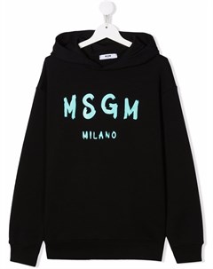 Худи с логотипом Msgm kids