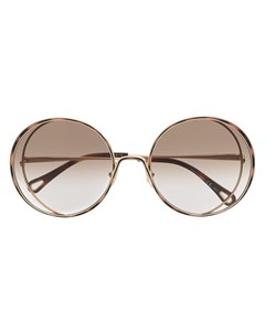 Солнцезащитные очки в массивной оправе Chloé eyewear