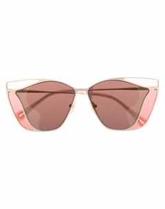 Солнцезащитные очки в массивной оправе Chloé eyewear