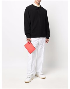 Клатч с логотипом Comme des garçons wallet