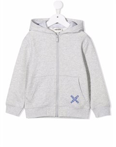 Худи на молнии с логотипом Kenzo kids